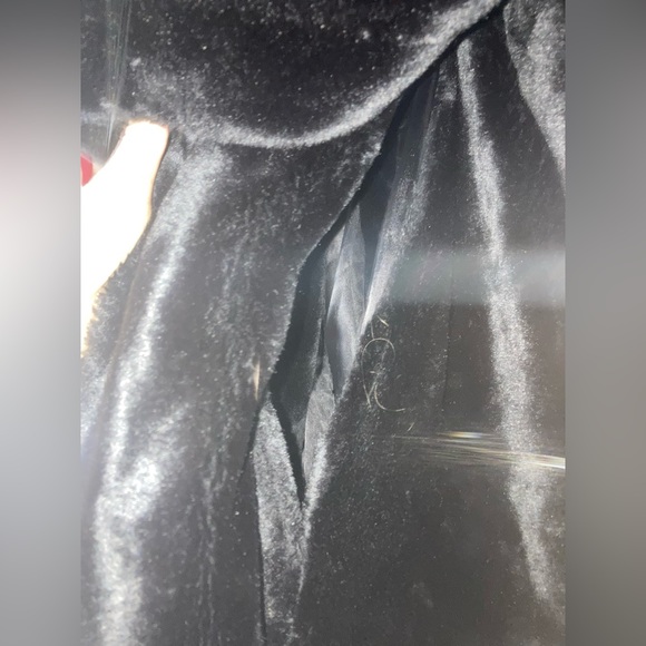 Vintage Velvet Hooded Opera Coat/ Cape - Picture 7 of 16
